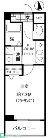 アンナマリーの物件間取画像